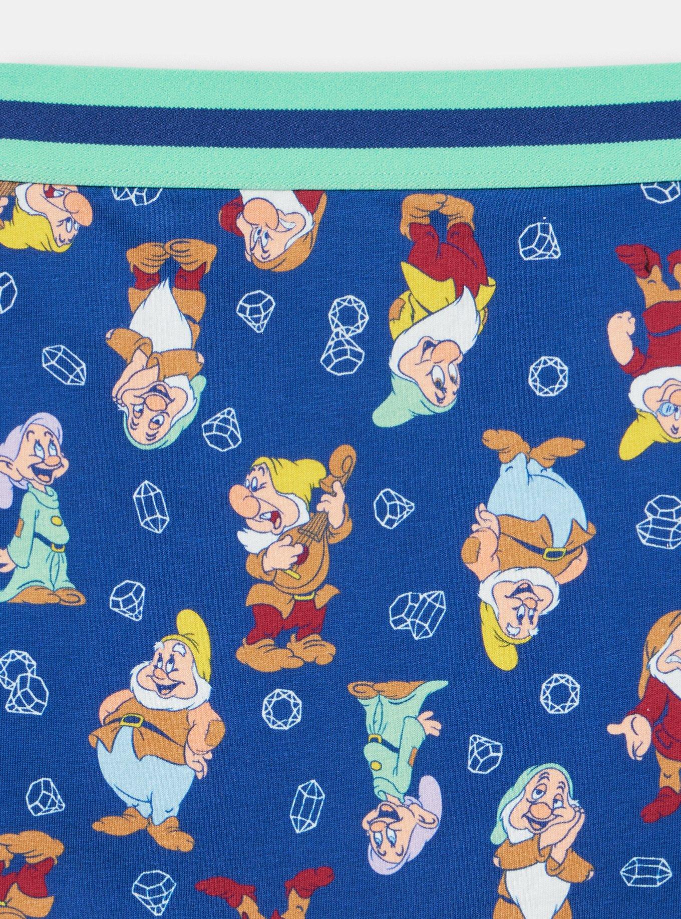 Snow White & The Seven Dwarfs Mid-Rise Cotton Brief Panty, MULTI, alternate