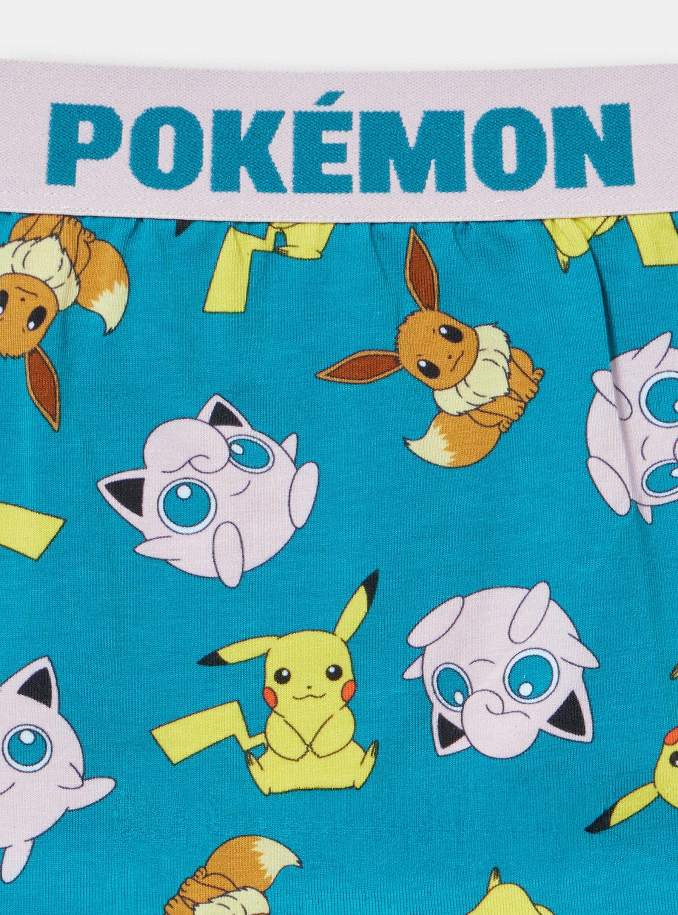 Pokemon Mid-Rise Cotton Cheeky Panty, MULTI, alternate