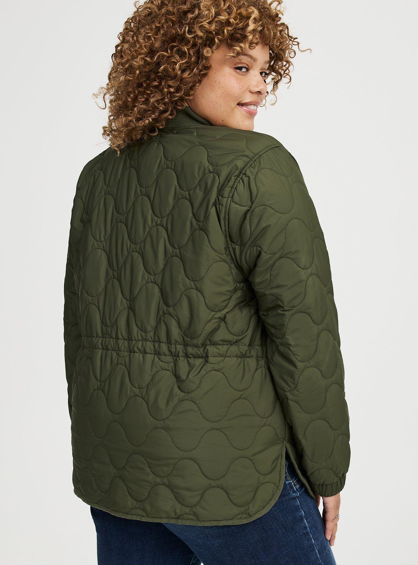 Quilted Bomber Jacket
