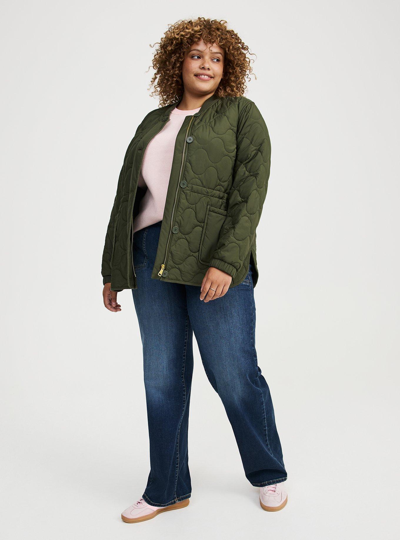 Quilted Bomber Jacket