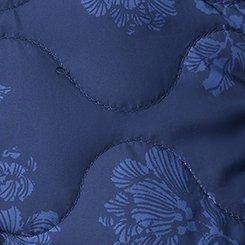 Quilted Bomber Jacket, BECCA FLORAL NAVY, swatch