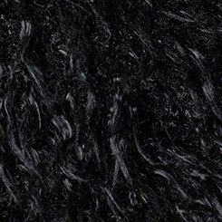 Shaggy Faux Fur Jacket, DEEP BLACK, swatch