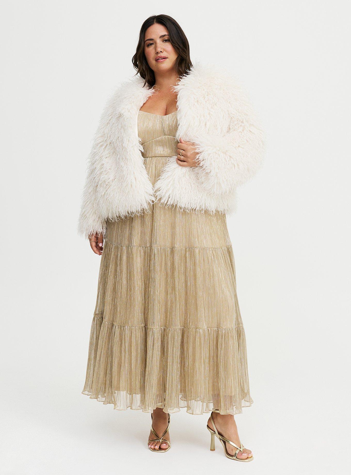 Shaggy Faux Fur Jacket