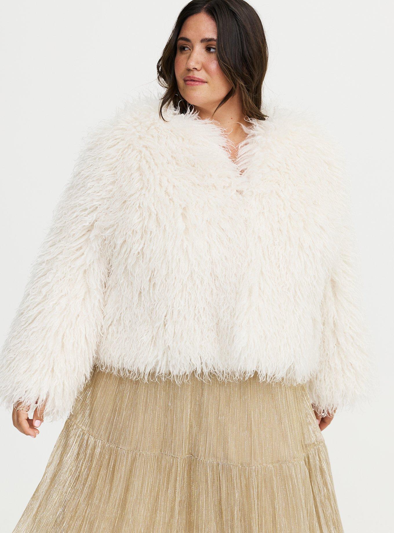 Shaggy Faux Fur Jacket