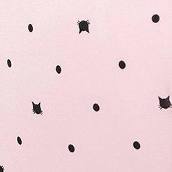 Retro Chic Collared Blouse, BEZU CATS PINK ALMOND BLOSSOM, swatch