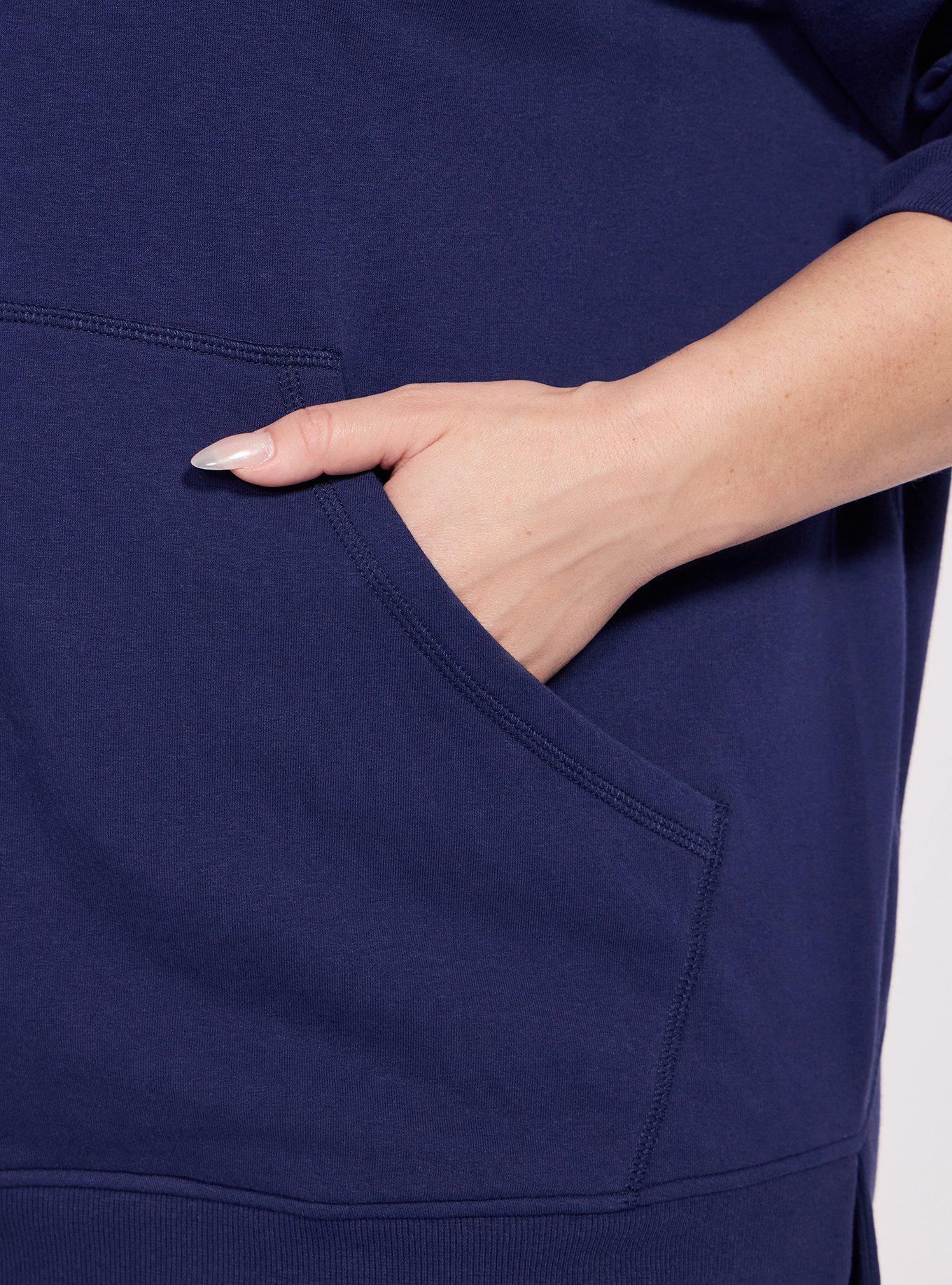 TRU Everyday Fleece Half Zip Active Sweatshirt, MEDIEVAL BLUE, alternate
