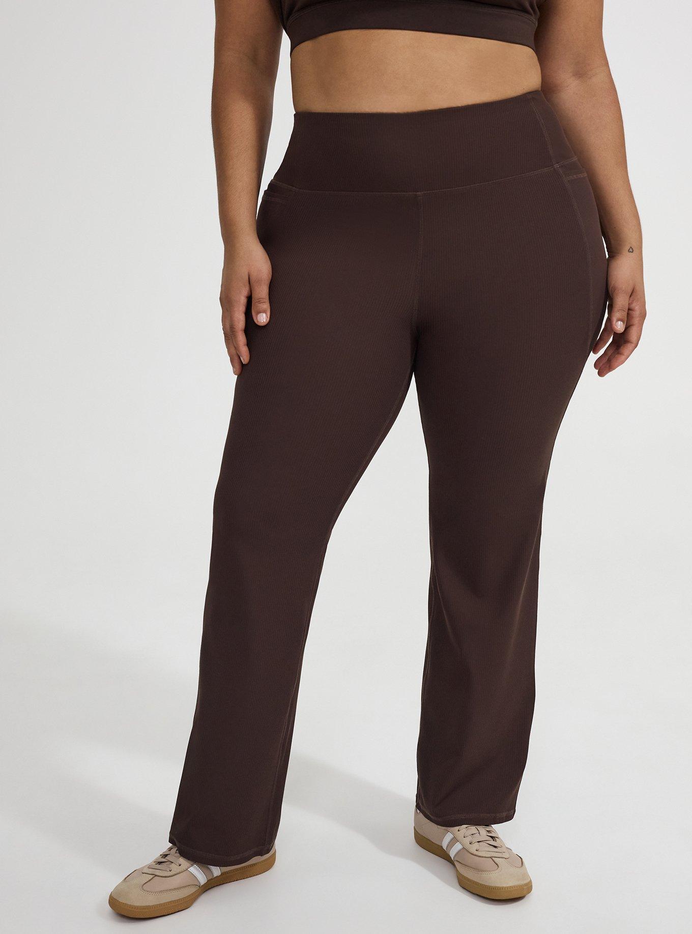 TRU Performance Rib Active Yoga Pant, JAVA, alternate
