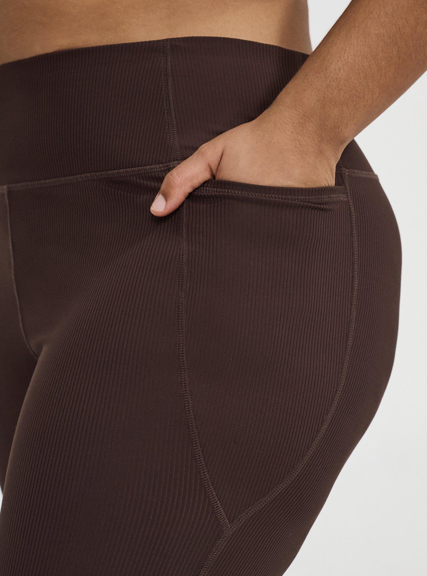 TRU Performance Rib Active Yoga Pant, JAVA, alternate