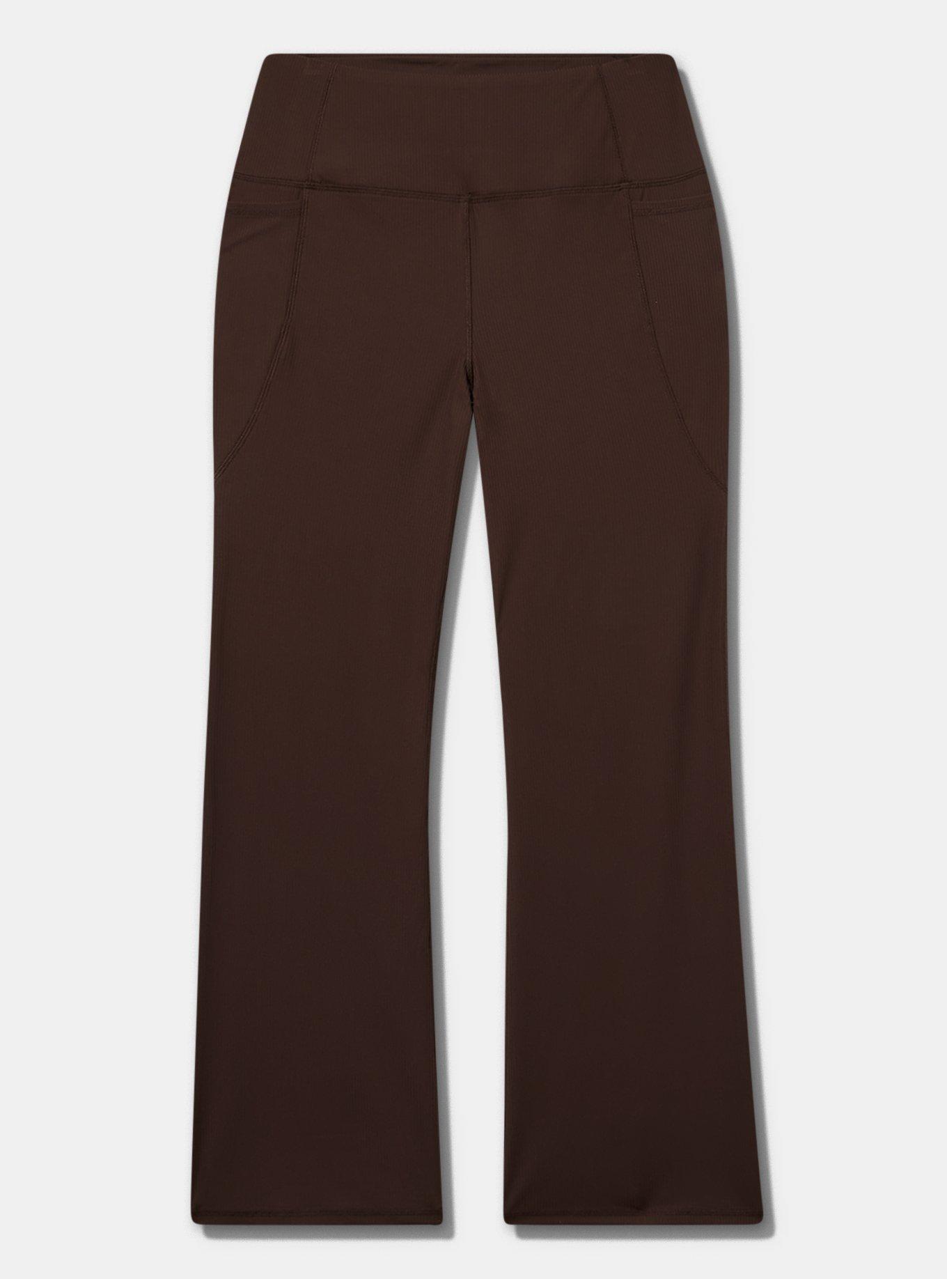 TRU Performance Rib Active Yoga Pant, JAVA, flat