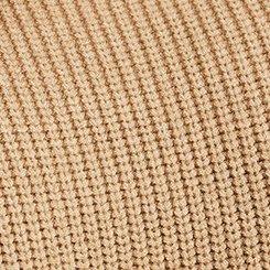 Ribbed Turtleneck Pullover Sweater, CAMEL HEATHER, swatch