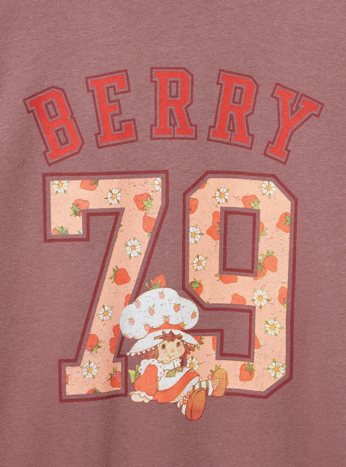 Strawberry Shortcake Oversized Fleece Sweatshirt