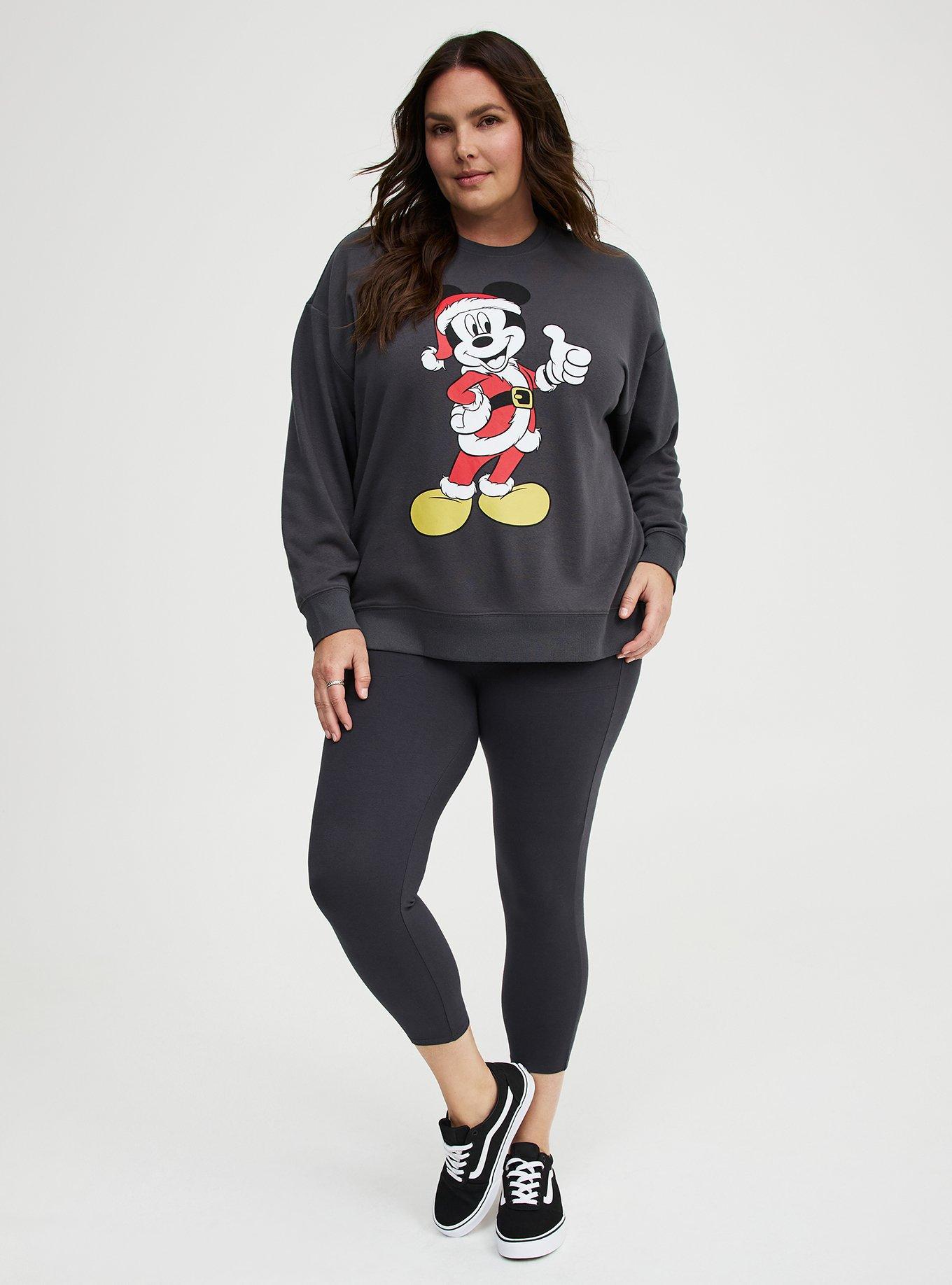 Mickey Mouse Christmas Oversized Fleece Sweatshirt