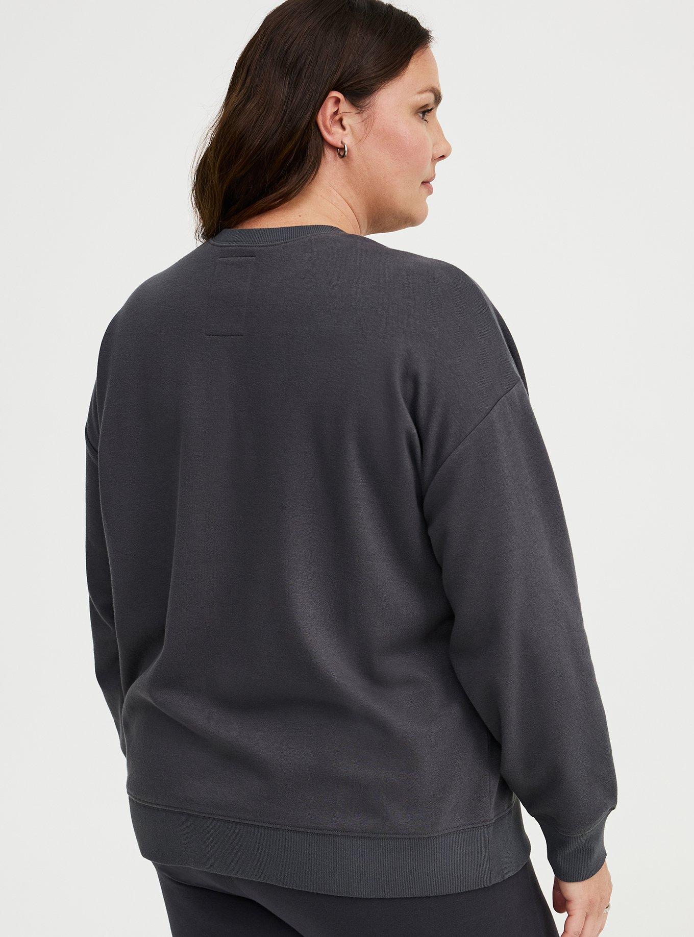 Mickey Mouse Christmas Oversized Fleece Sweatshirt