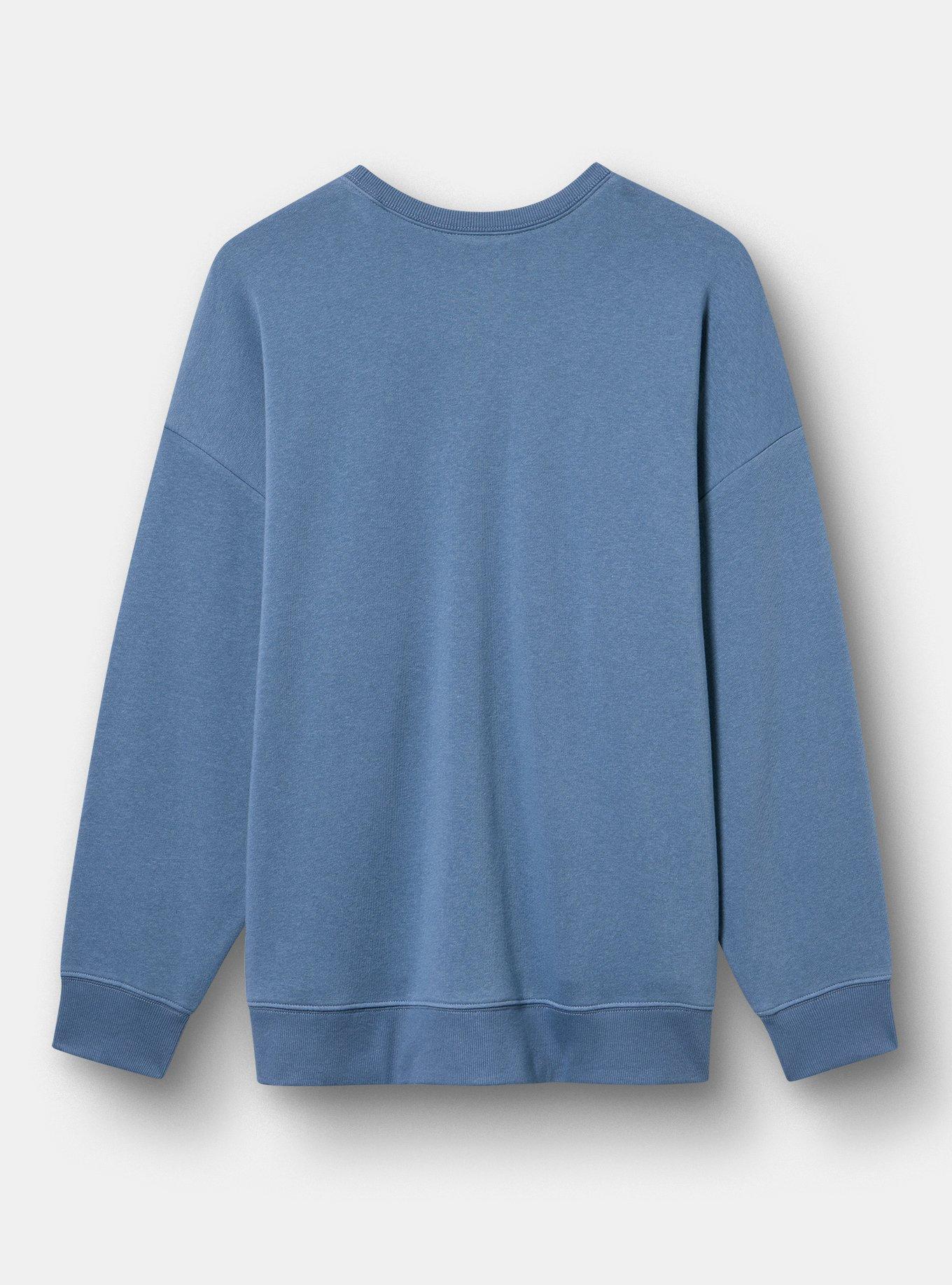 Disney Mickey Mouse Relaxed Fleece Sweatshirt, MICKEY MOUSE CALIFORNIA BLUE, alternate