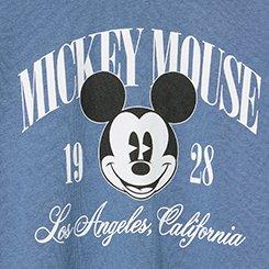 Mickey Mouse Relaxed Fleece Sweatshirt, MICKEY MOUSE CALIFORNIA BLUE, swatch