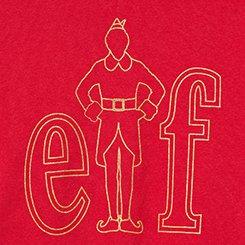 Elf Oversized Sweatshirt, ELF JESTER RED, swatch