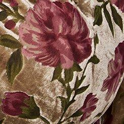 Burnout Velour Tea Length Dress, KENDALL FLORAL BURNOUT, swatch