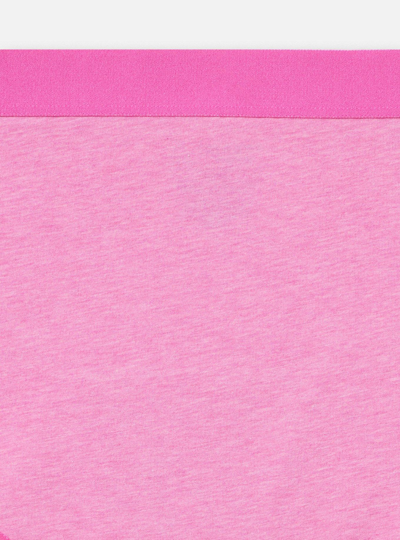 Cotton Mid-Rise Hipster Panty, FUCHSIA HEATHER, alternate