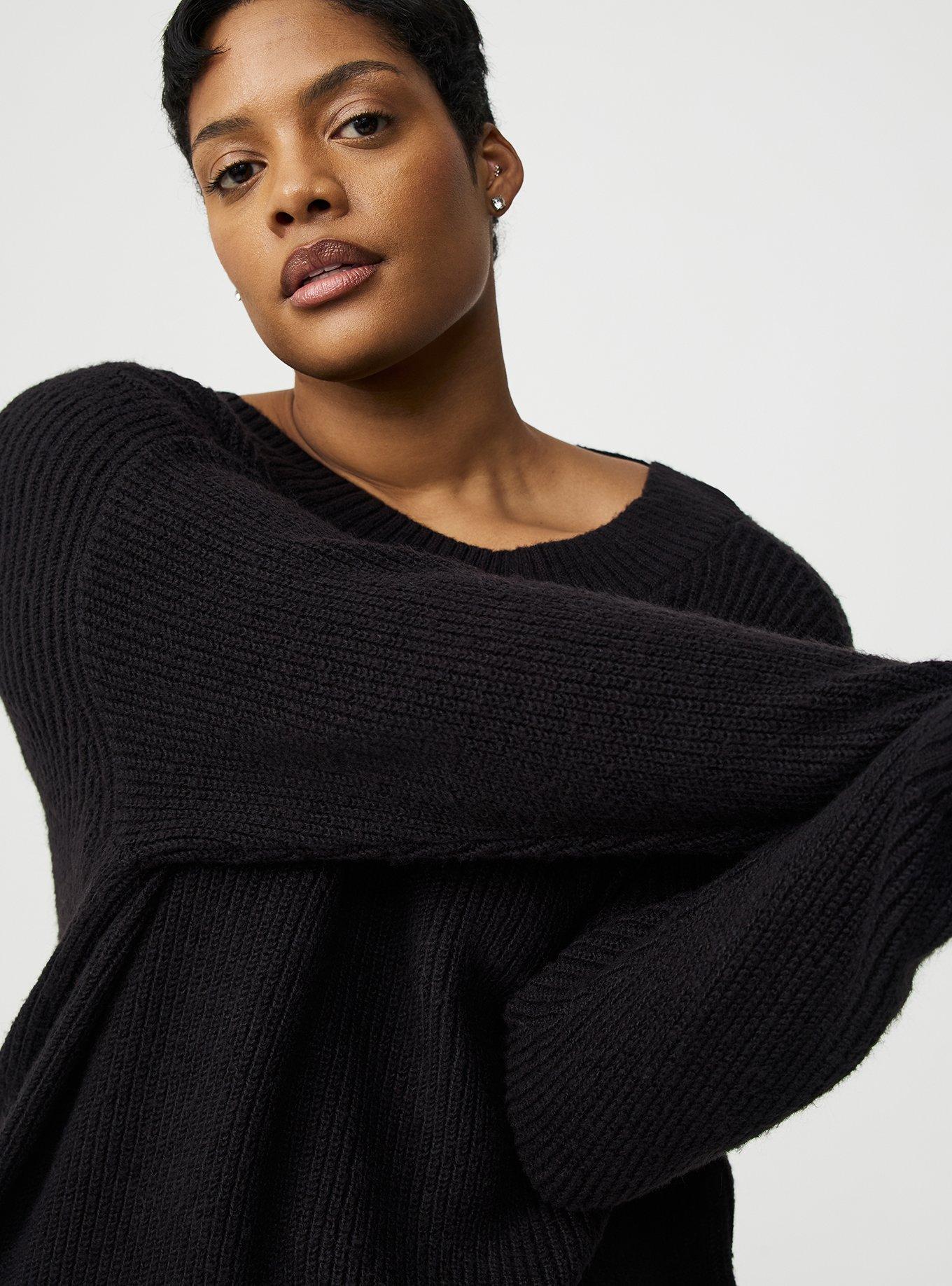 Back Bow Pullover Sweater