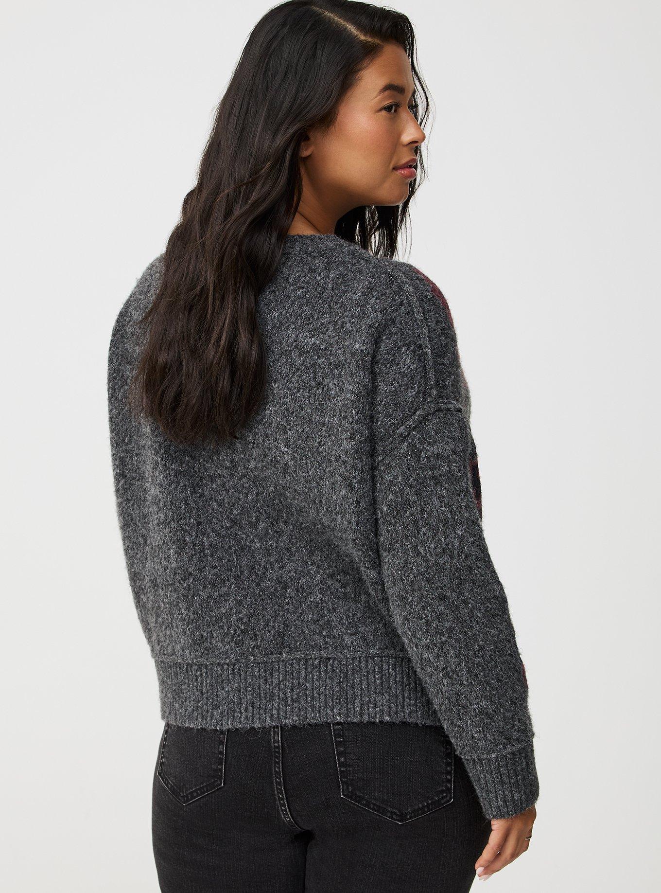 Vegan Cashmere V-Neck Cardigan