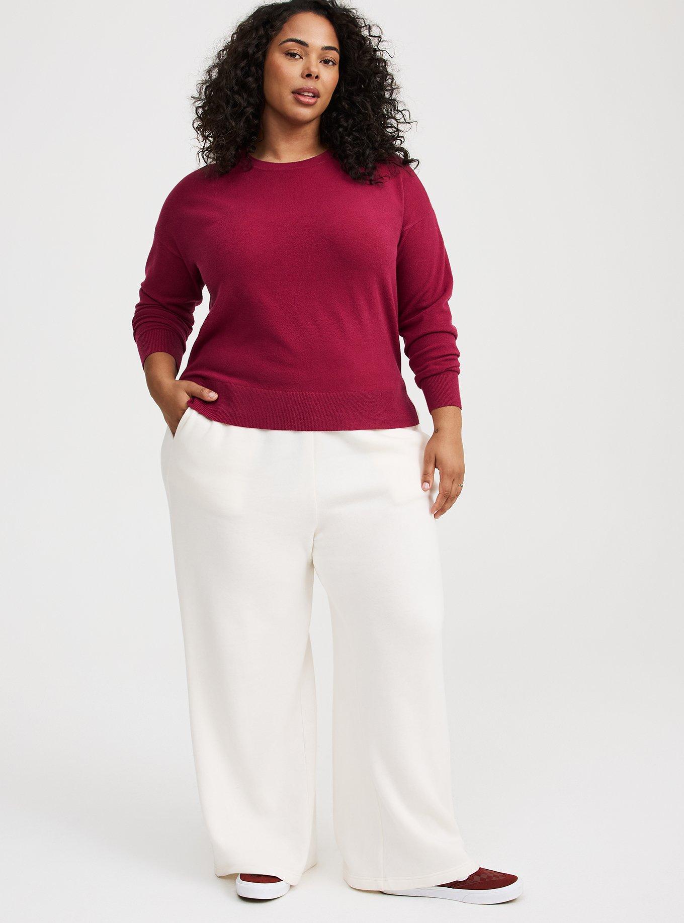 Luxe Cozy Crew Pullover Sweater