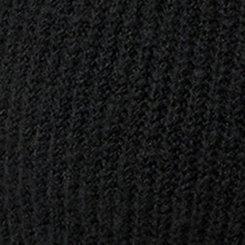 Vegan Cashmere Shrug, DEEP BLACK, swatch