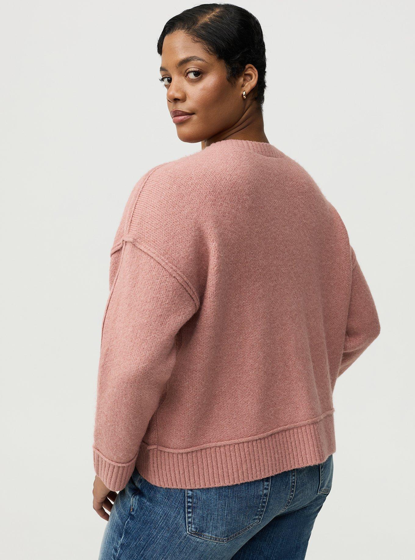 Vegan Cashmere V-Neck Cardigan