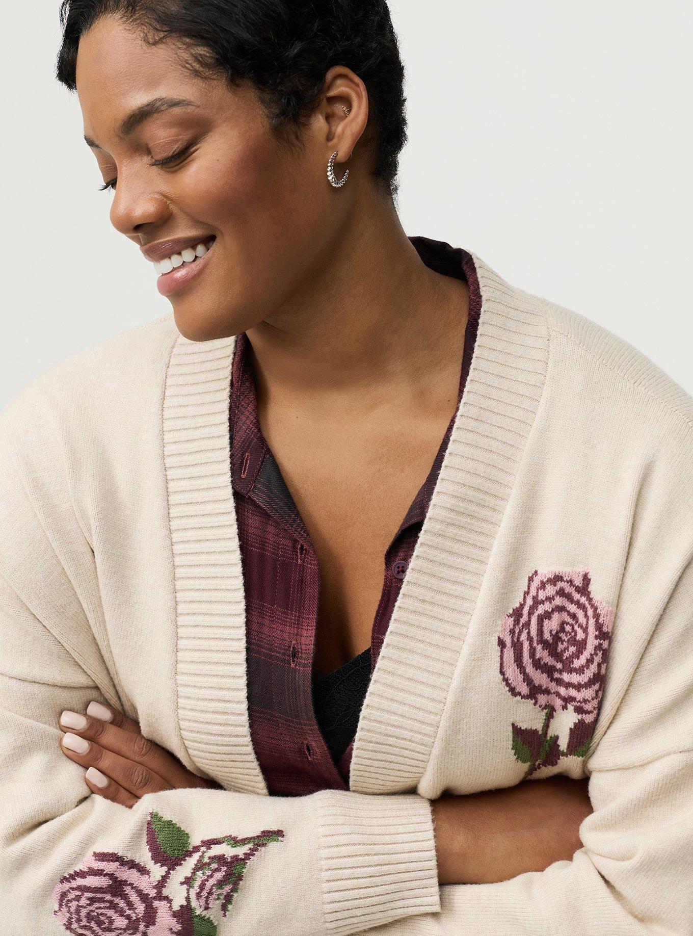 Open-Front Cardigan