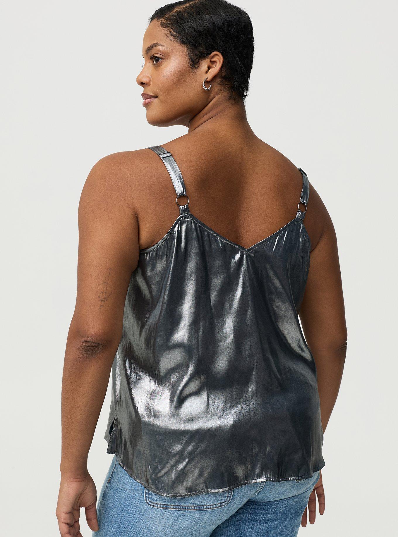 Sophie Metallic Swing Cami