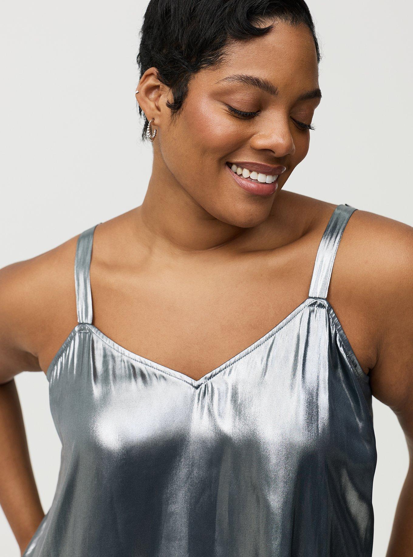 Sophie Metallic Swing Cami