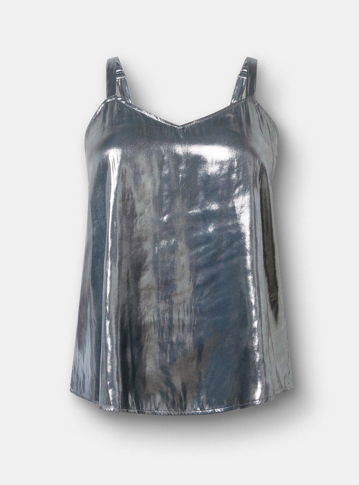 Sophie Metallic Swing Cami