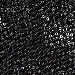 Disco Sequin Wrap Mini Dress, DEEP BLACK, swatch