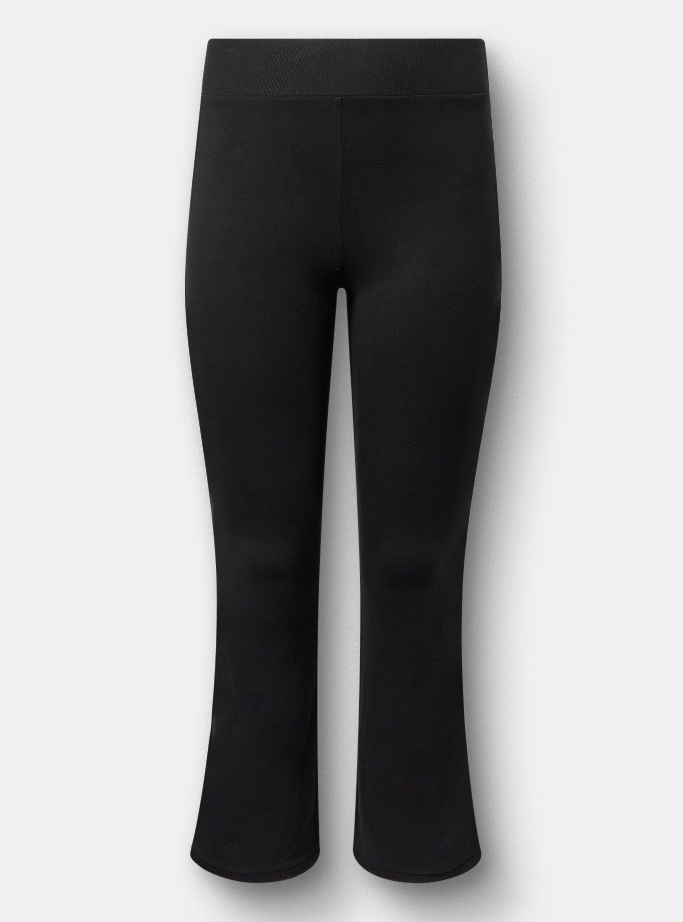 Full-Length Rib Bootcut Legging