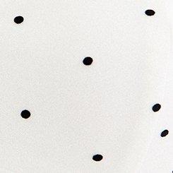 Retro Chic Flocked Mesh Belted Dress, BETTY DOT CLOUD DANCER, swatch