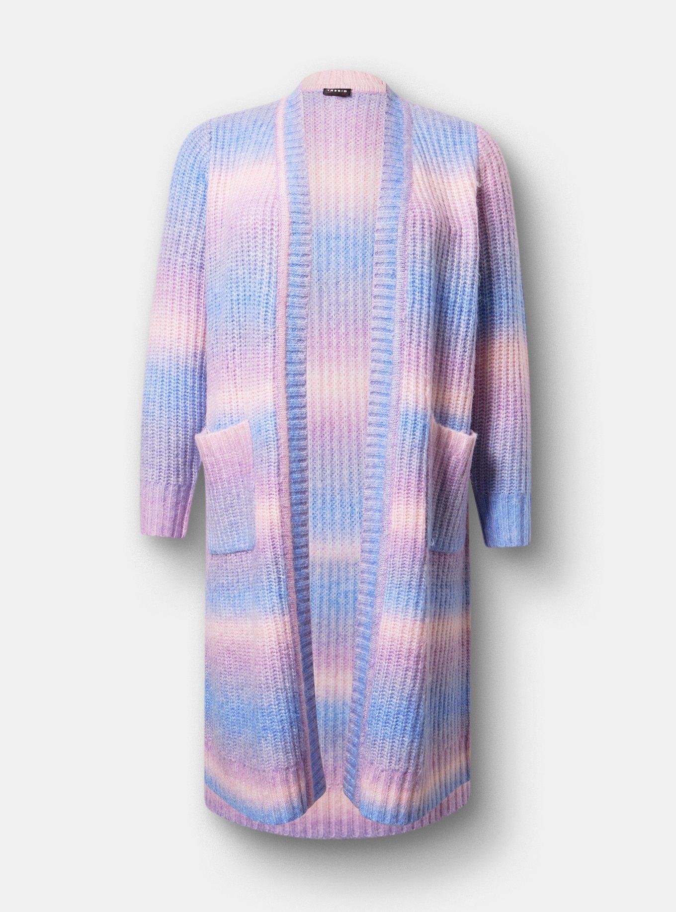 Ombre Duster Sweater, SUNRISE OMBRE, hi-res