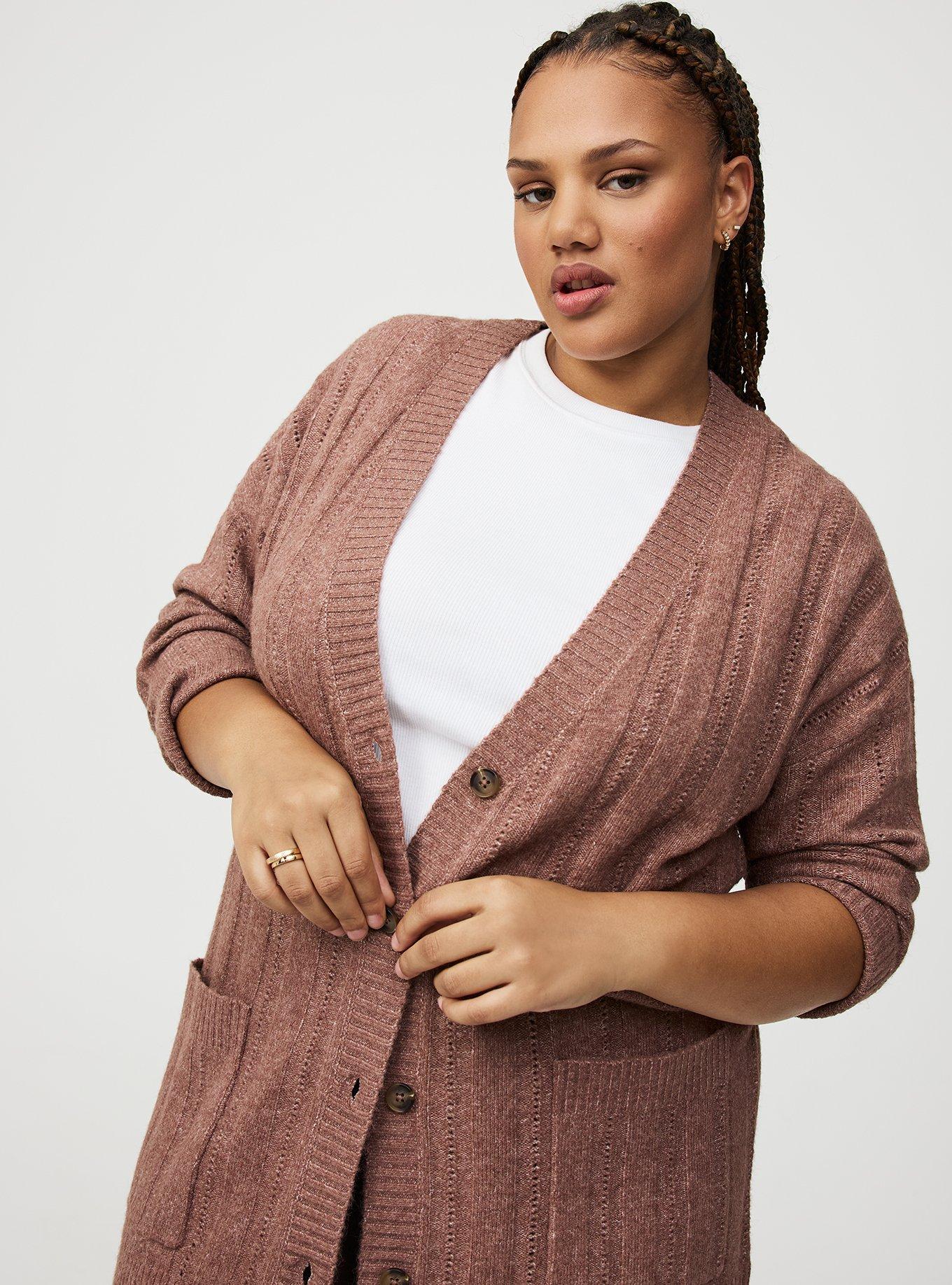 Boyfriend Cardigan V-Neck Sweater