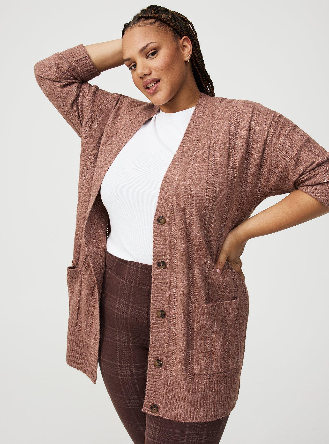 Boyfriend Cardigan V-Neck Sweater