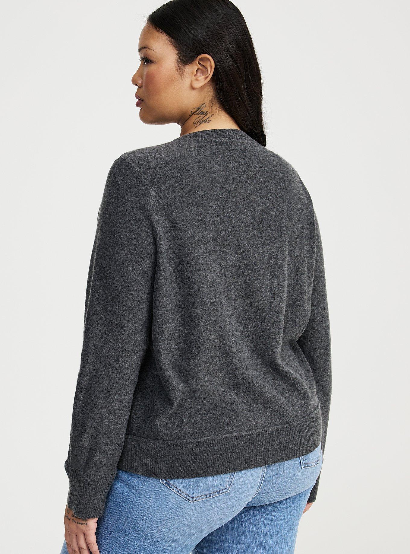 Luxe Cozy Crew Cardigan