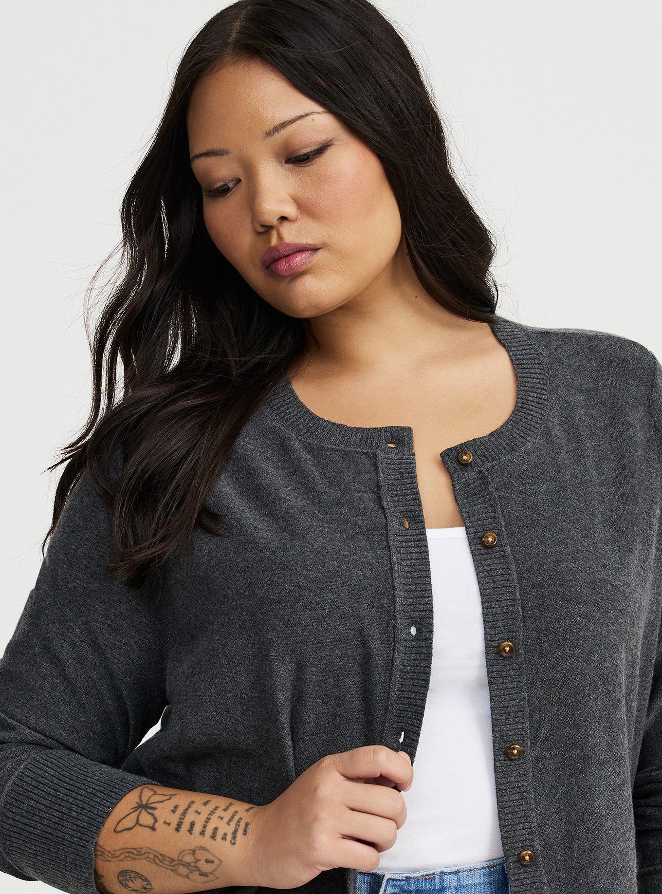 Luxe Cozy Crew Cardigan