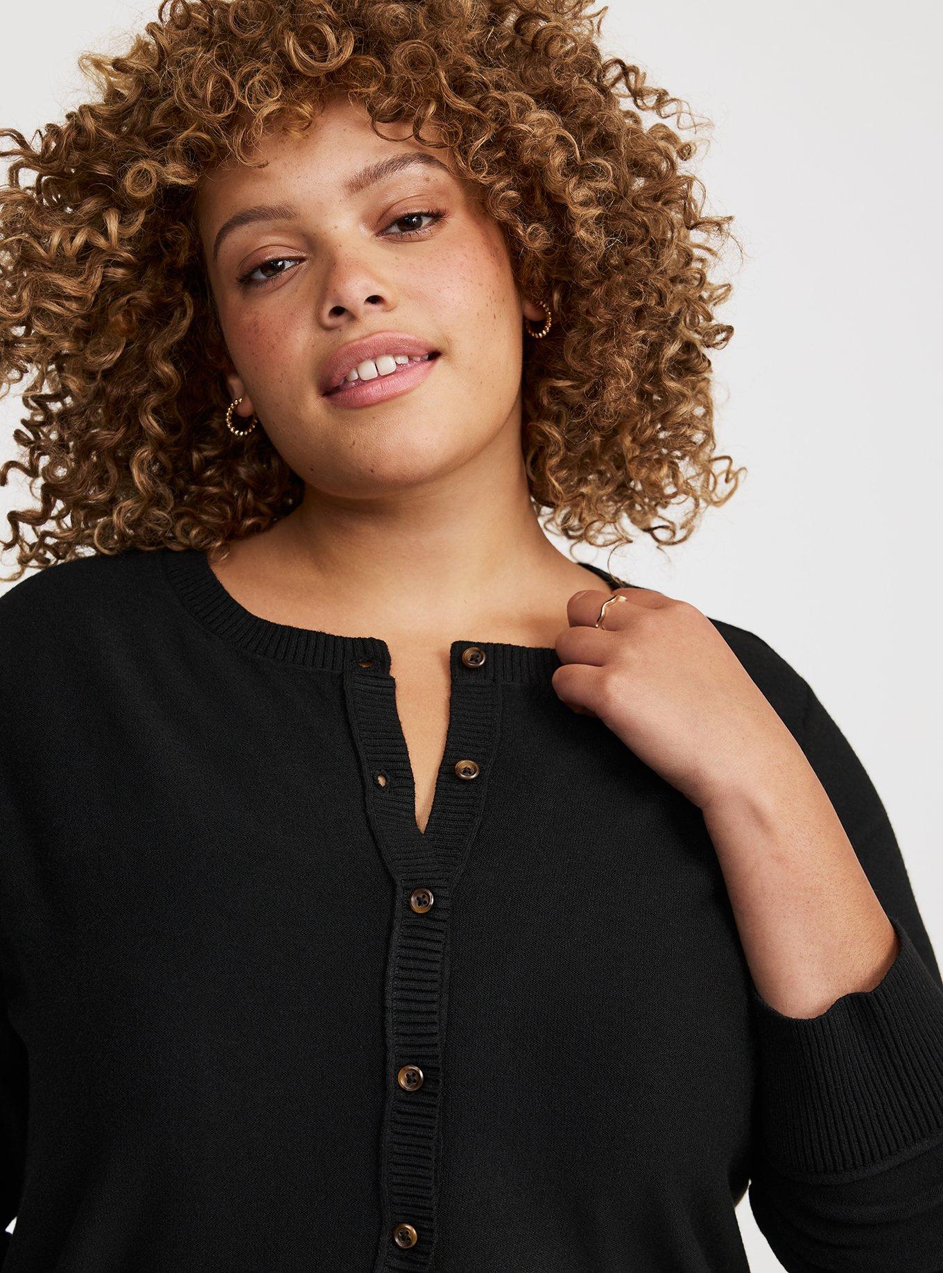 Luxe Cozy Crew Cardigan