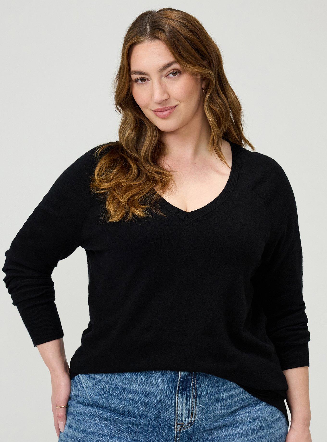 Everyday Soft Pullover Sweater, DEEP BLACK, alternate