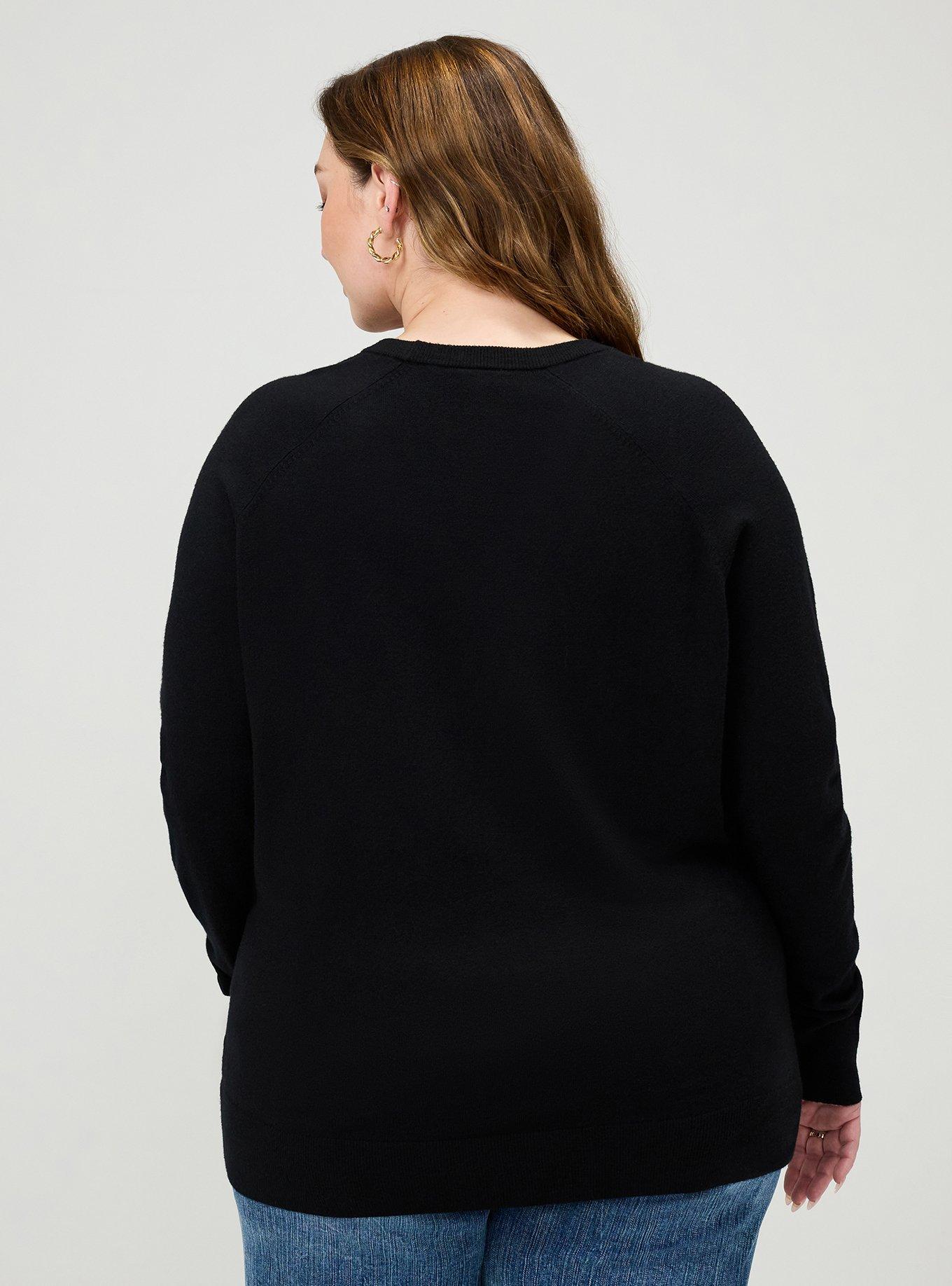 Everyday Soft Pullover Sweater, DEEP BLACK, alternate