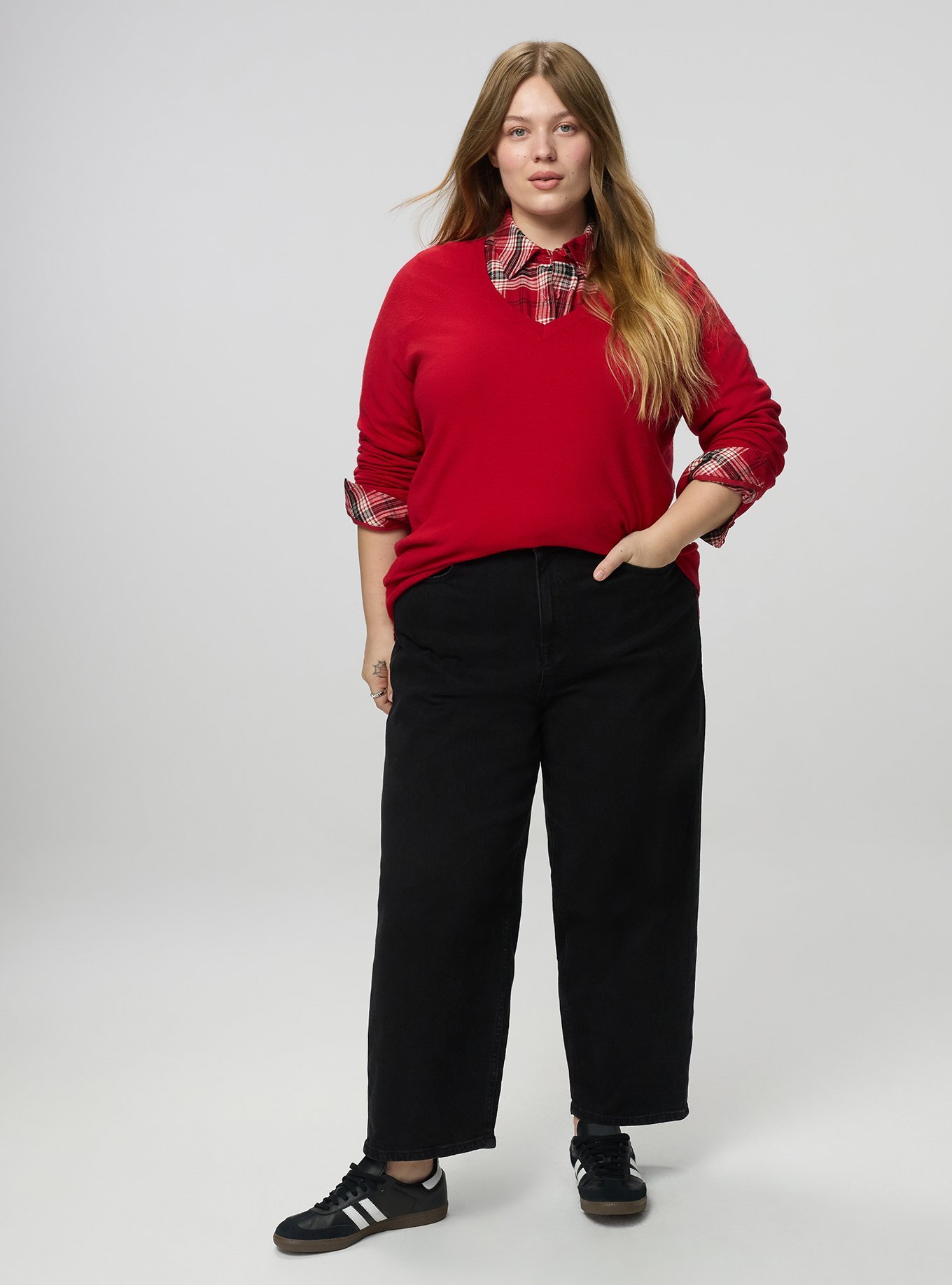Everyday Soft Pullover Sweater, JESTER RED, alternate