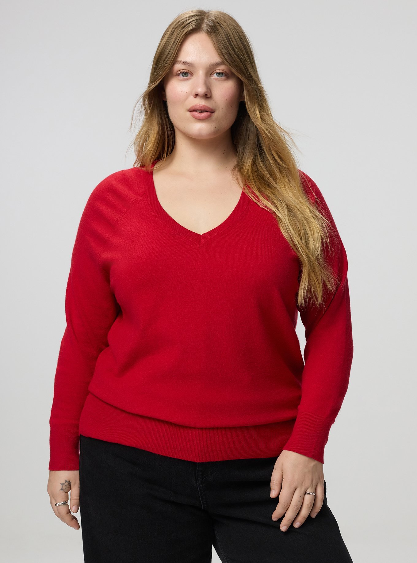 Everyday Soft Pullover Sweater, JESTER RED, hi-res