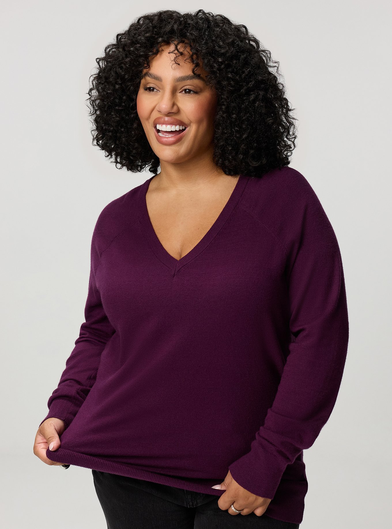 Everyday Soft Pullover Sweater, WINTER BLOOM, hi-res