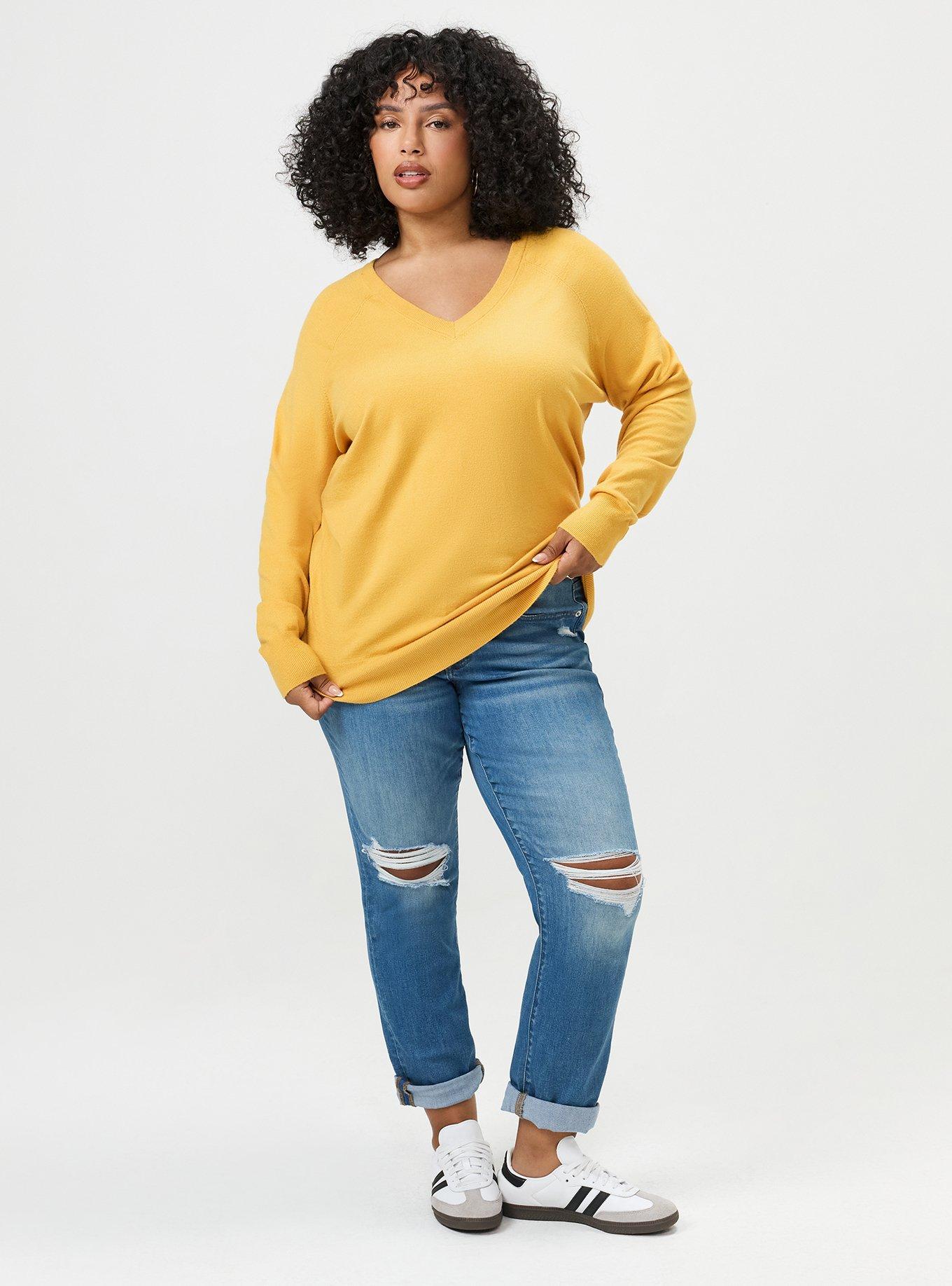 Everyday Soft Pullover Sweater, HONEY GOLD, alternate