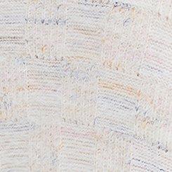 Eyelash V-Neck Cardigan, SPACEDYE MULTI, swatch