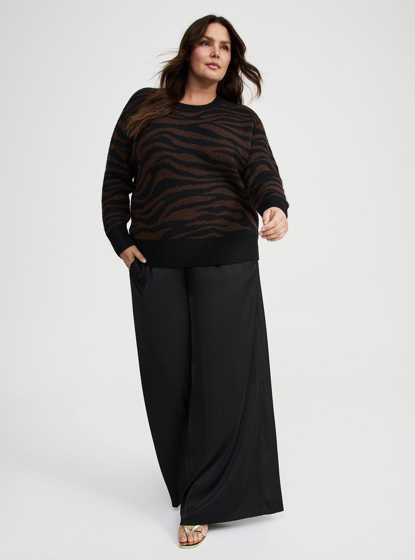 Vegan Cashmere Crew Pullover Sweater