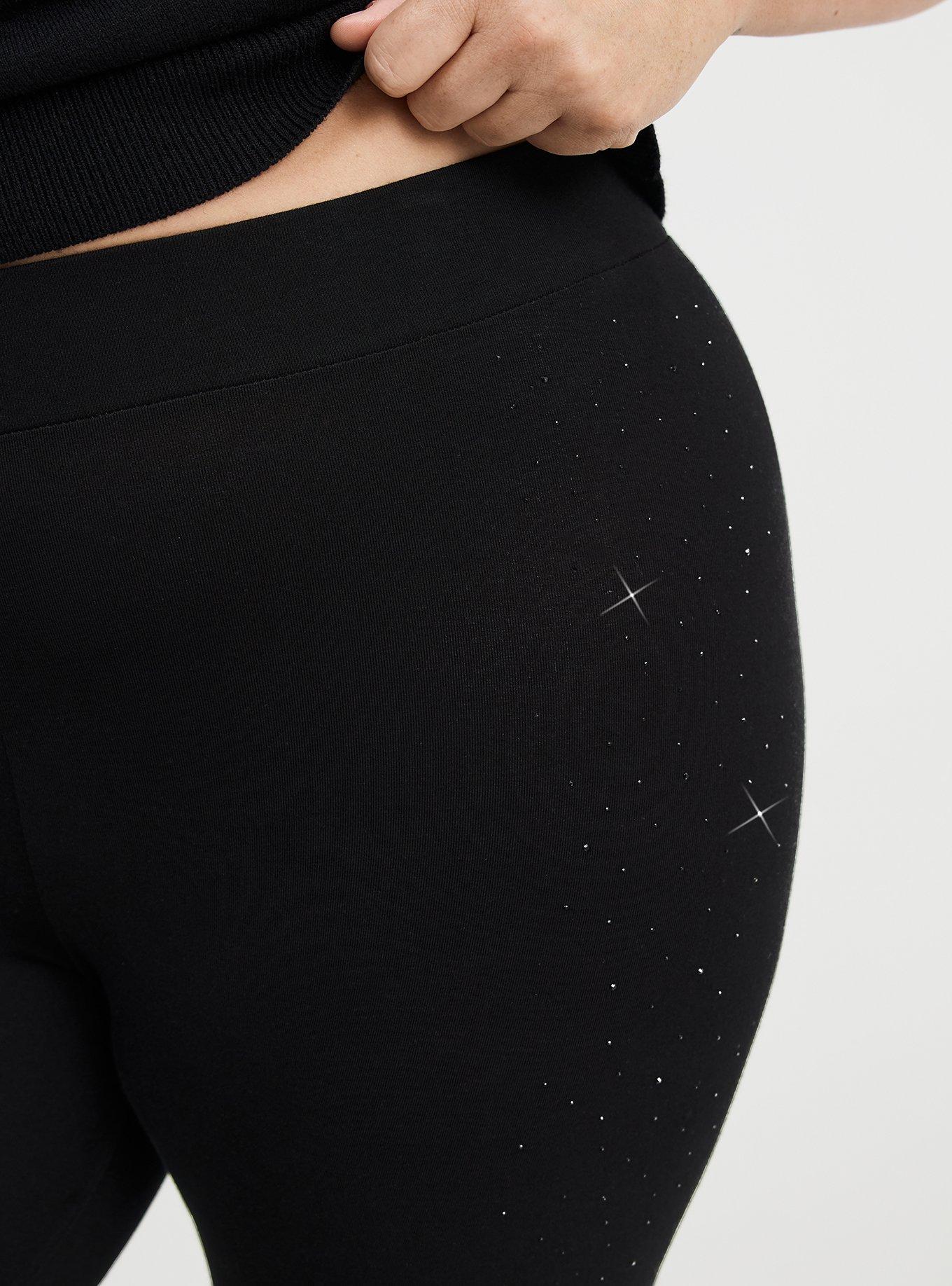 Full-Length Rhinestone Legging