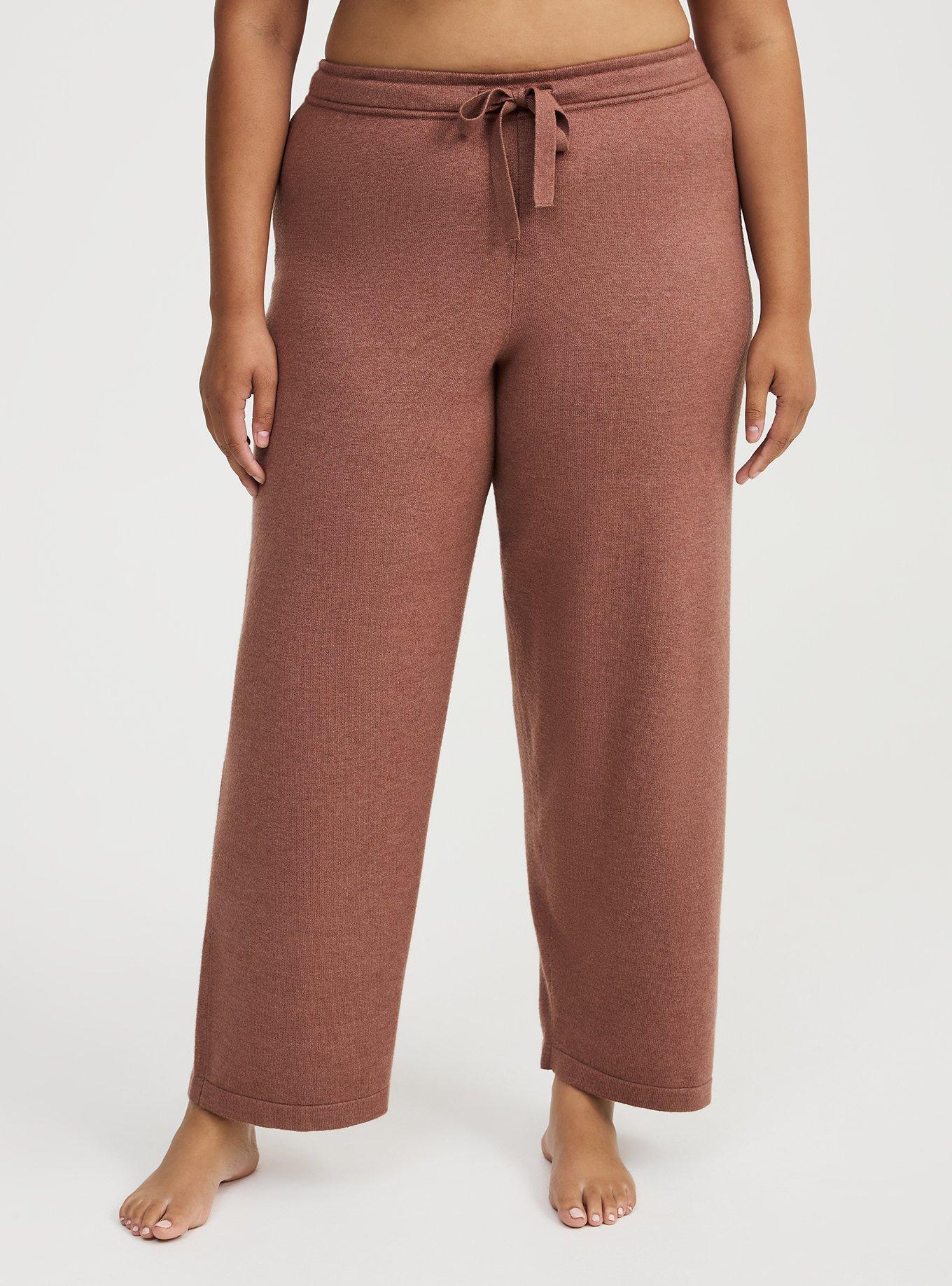 Sweater Straight Leg Lounge Pant